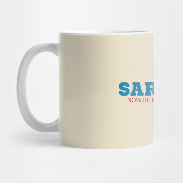 Sarcasm now being served daily T-Shirt - Funny Slogan, SARCASMTEE, FUNNYTEE, by Kittoable